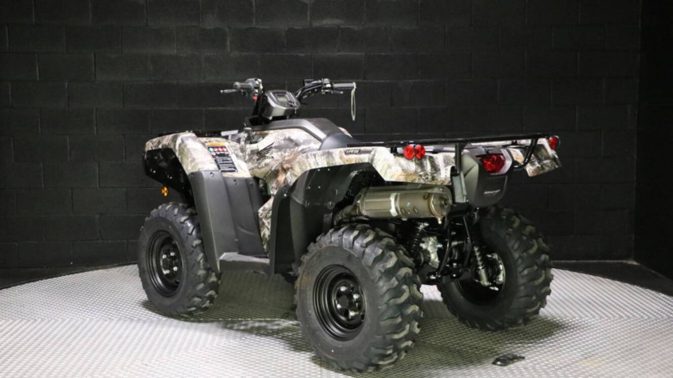 A photo of this 2026 Honda® FourTrax Rancher 4x4 Automatic DCT IRS EPS TrueTimber®