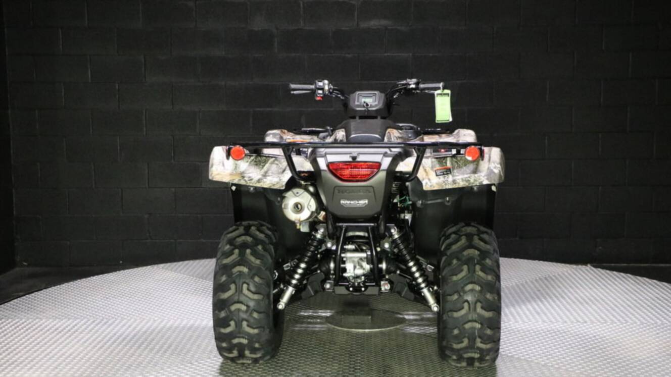 A photo of this 2026 Honda® FourTrax Rancher 4x4 Automatic DCT IRS EPS TrueTimber®