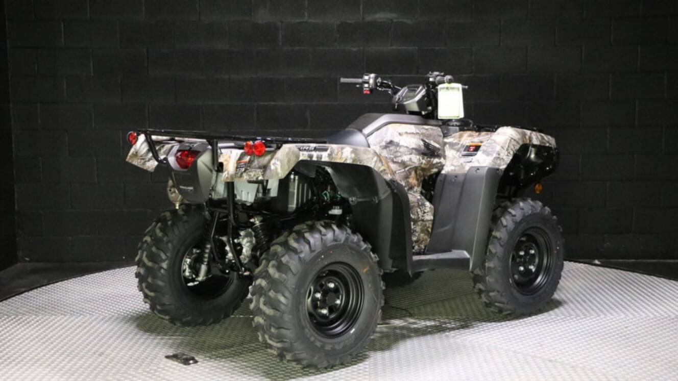 A photo of this 2026 Honda® FourTrax Rancher 4x4 Automatic DCT IRS EPS TrueTimber®