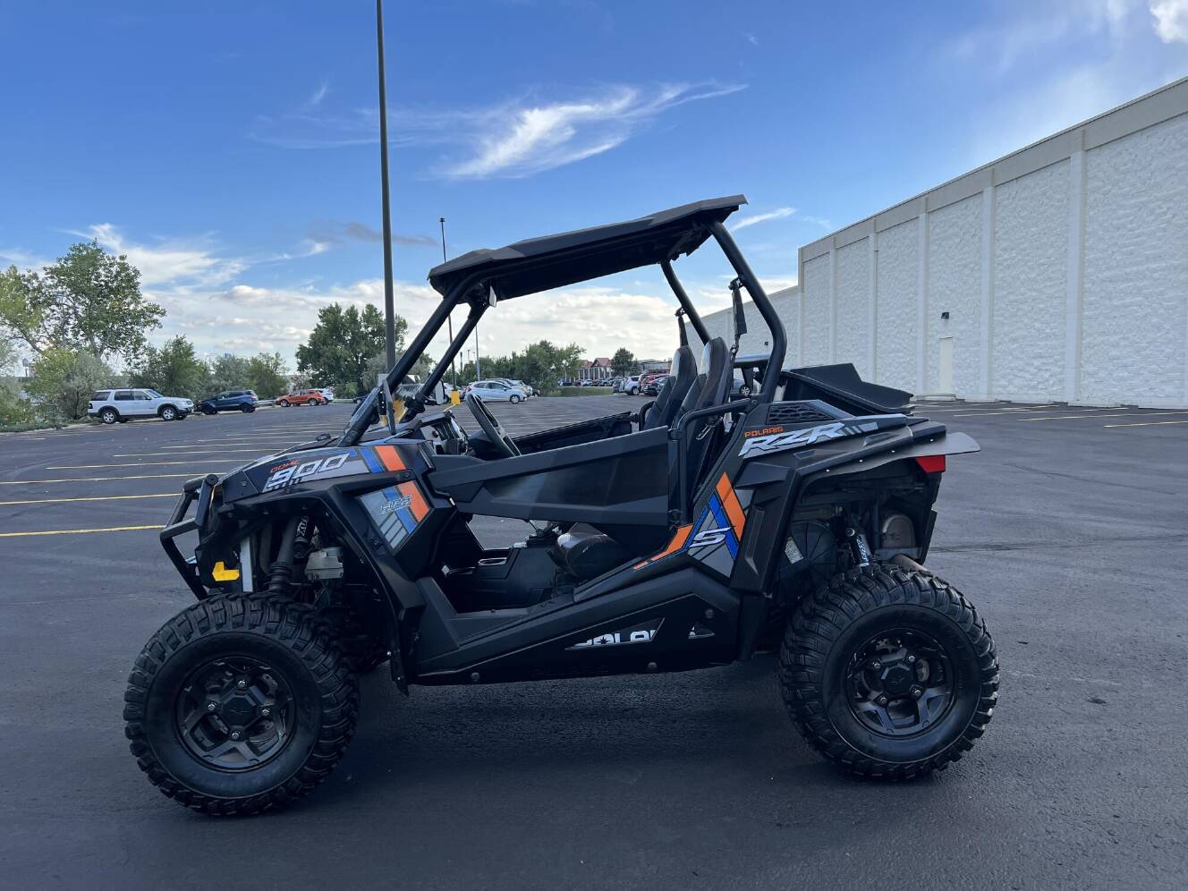 A photo of this 2015 Polaris RZR S 900 EPS