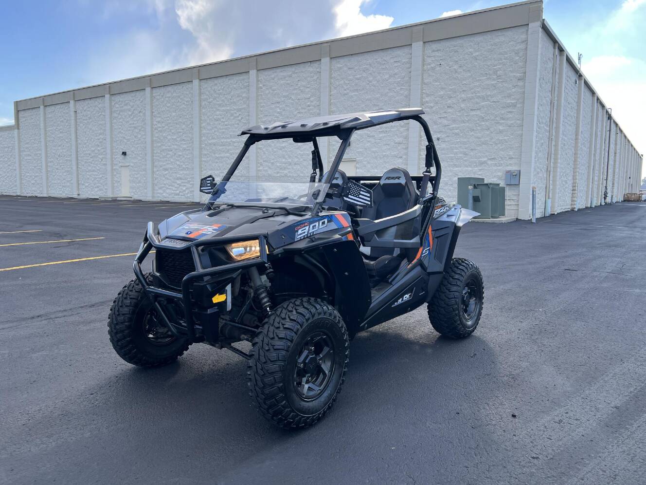 A photo of this 2015 Polaris RZR S 900 EPS