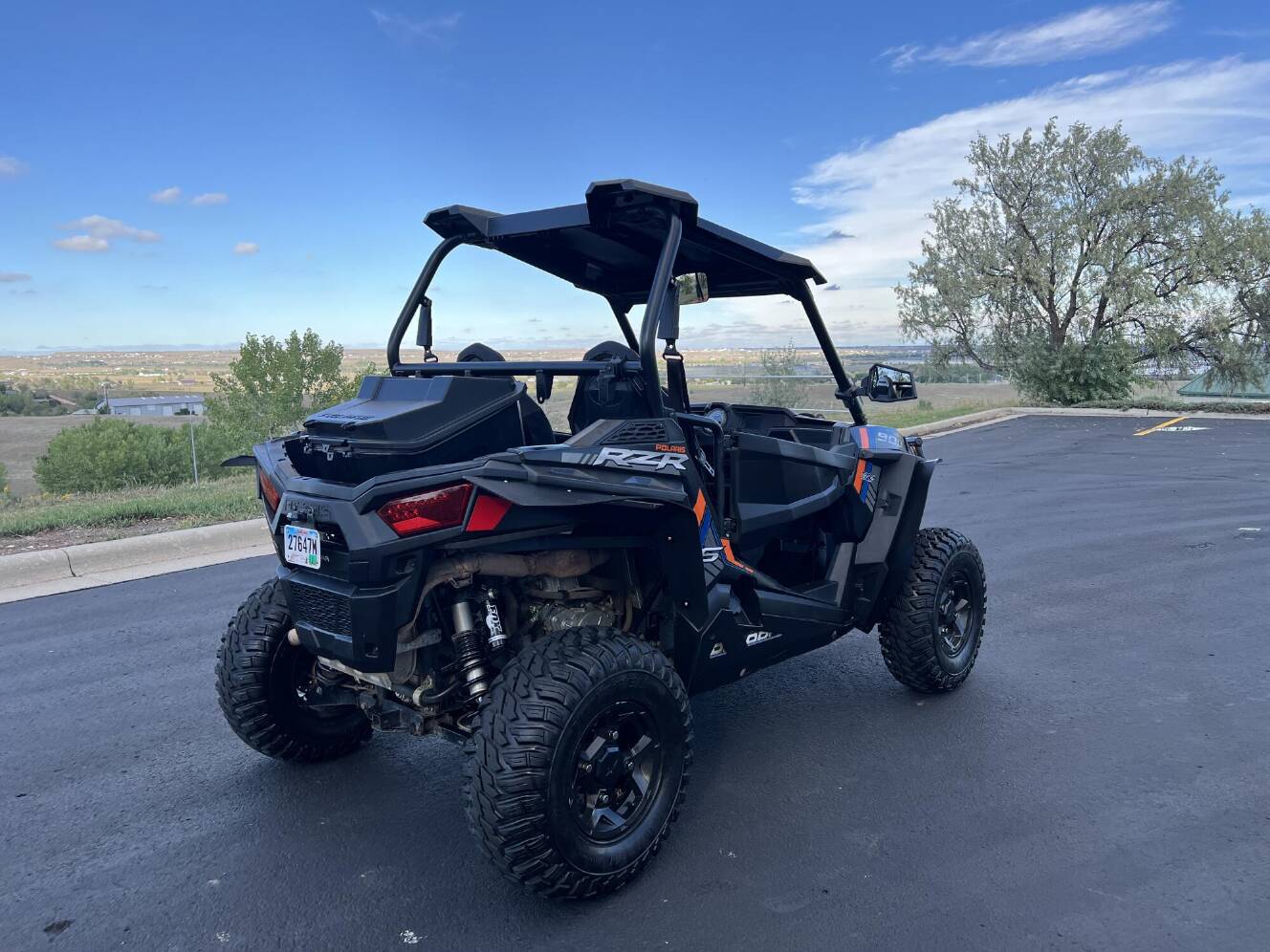 A photo of this 2015 Polaris RZR S 900 EPS