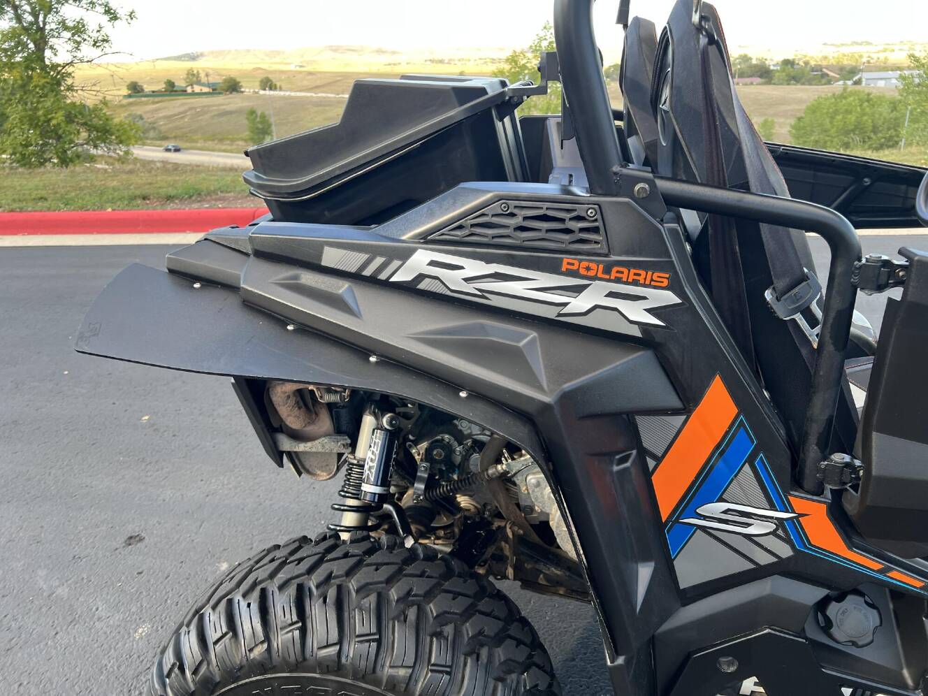 A photo of this 2015 Polaris RZR S 900 EPS
