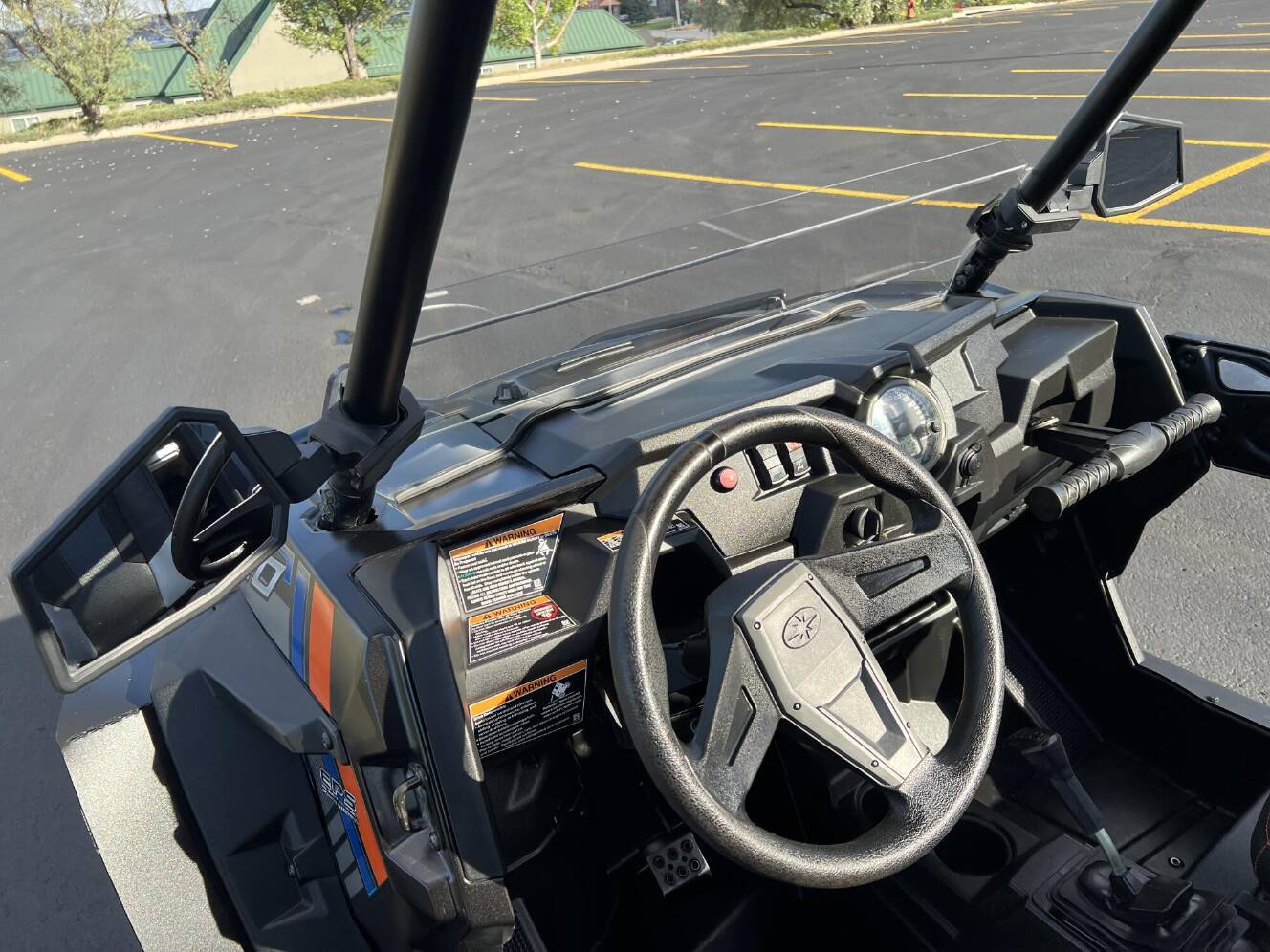 A photo of this 2015 Polaris RZR S 900 EPS