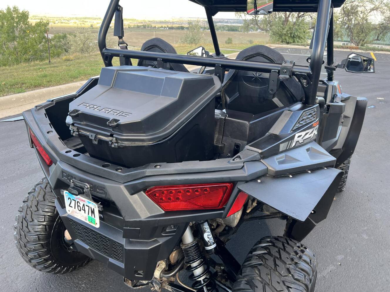 A photo of this 2015 Polaris RZR S 900 EPS