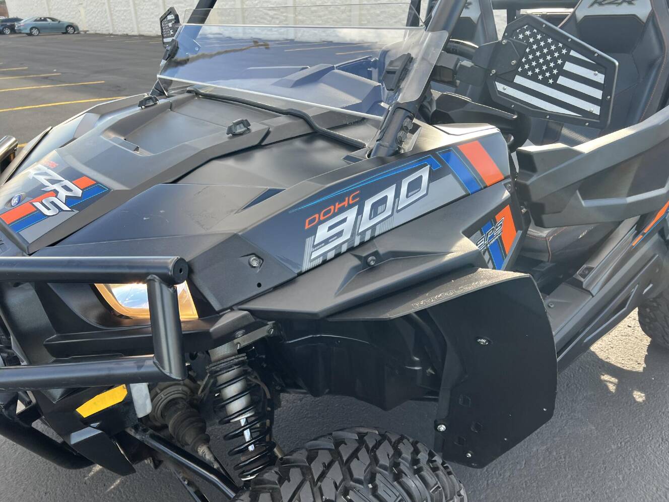 A photo of this 2015 Polaris RZR S 900 EPS