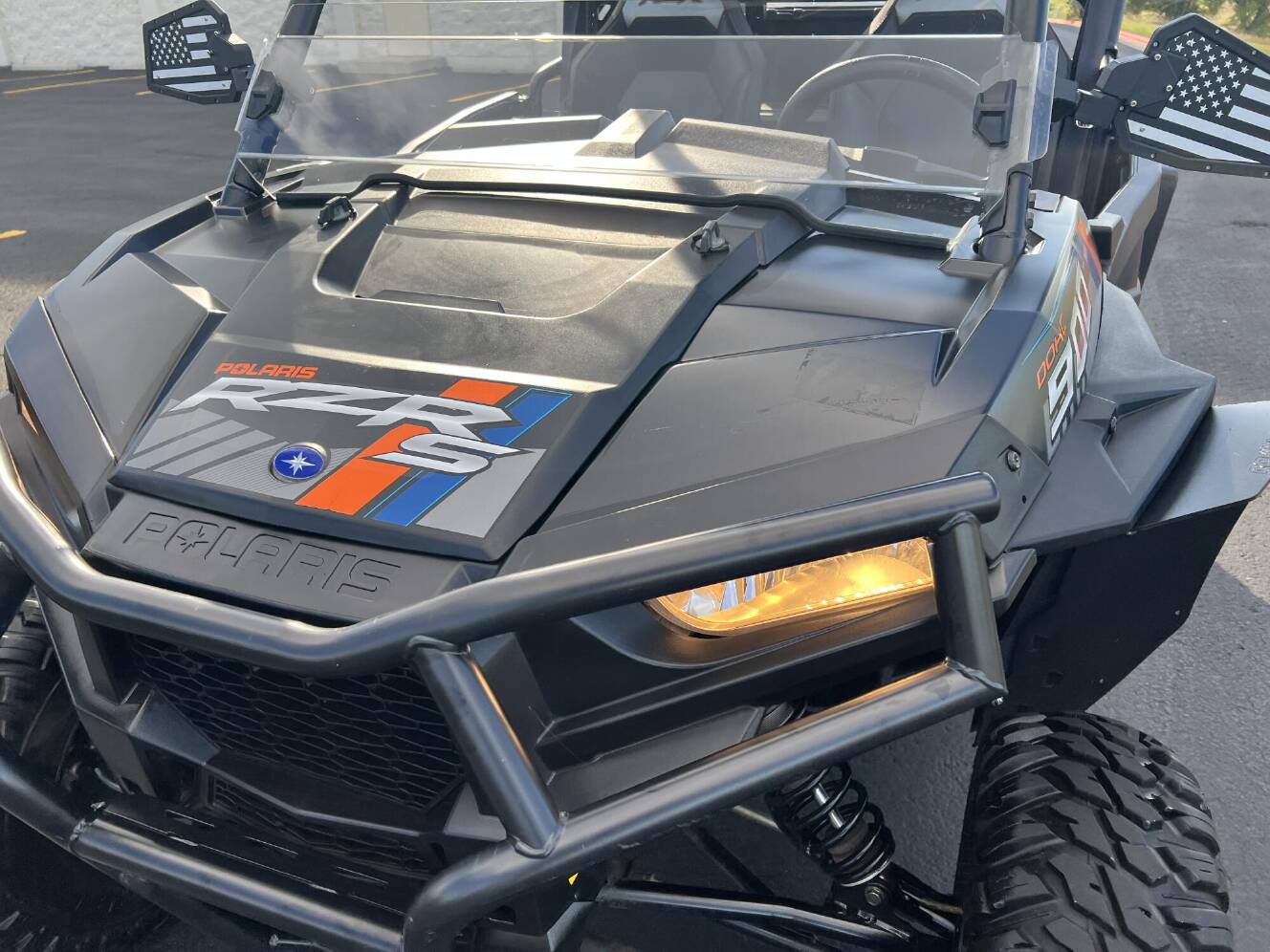 A photo of this 2015 Polaris RZR S 900 EPS