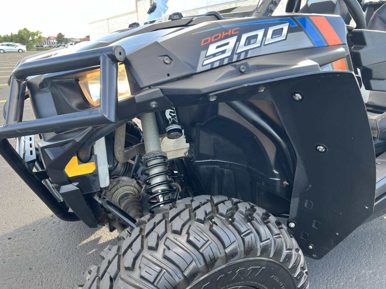 A photo of this 2015 Polaris RZR S 900 EPS