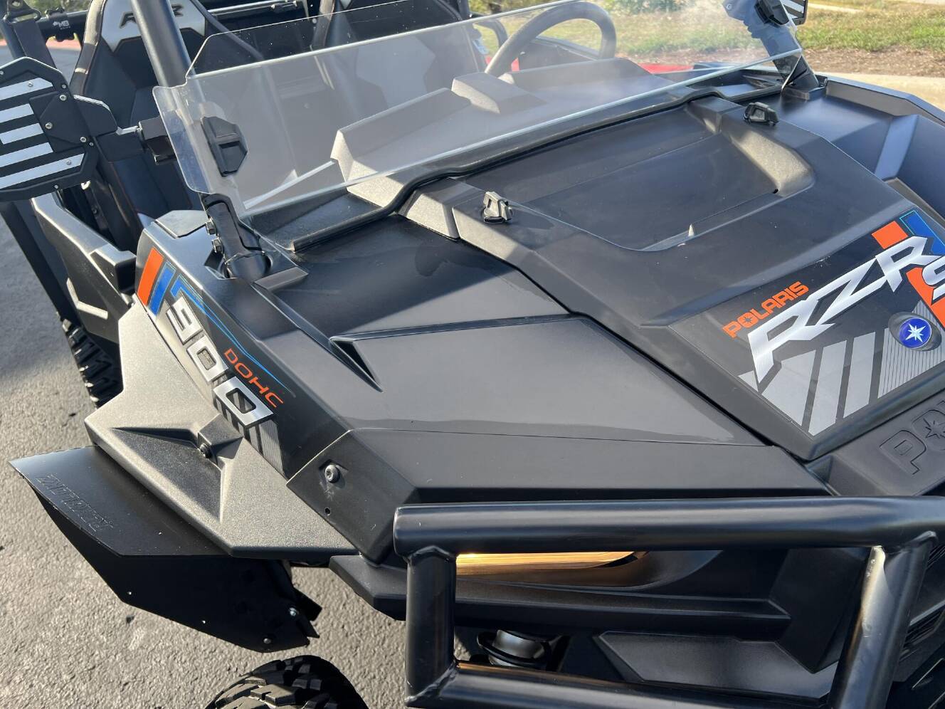 A photo of this 2015 Polaris RZR S 900 EPS