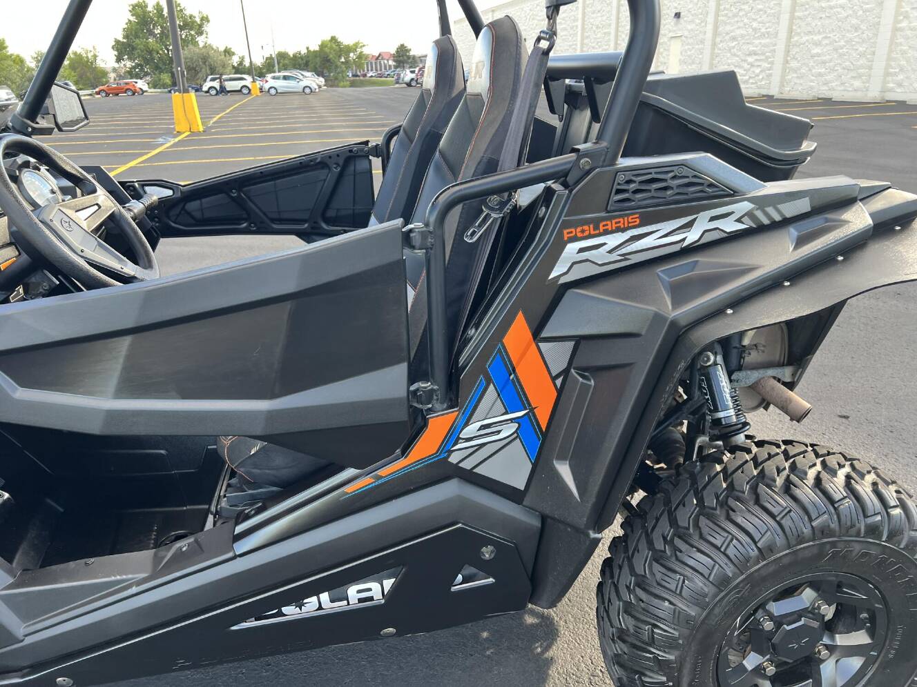 A photo of this 2015 Polaris RZR S 900 EPS