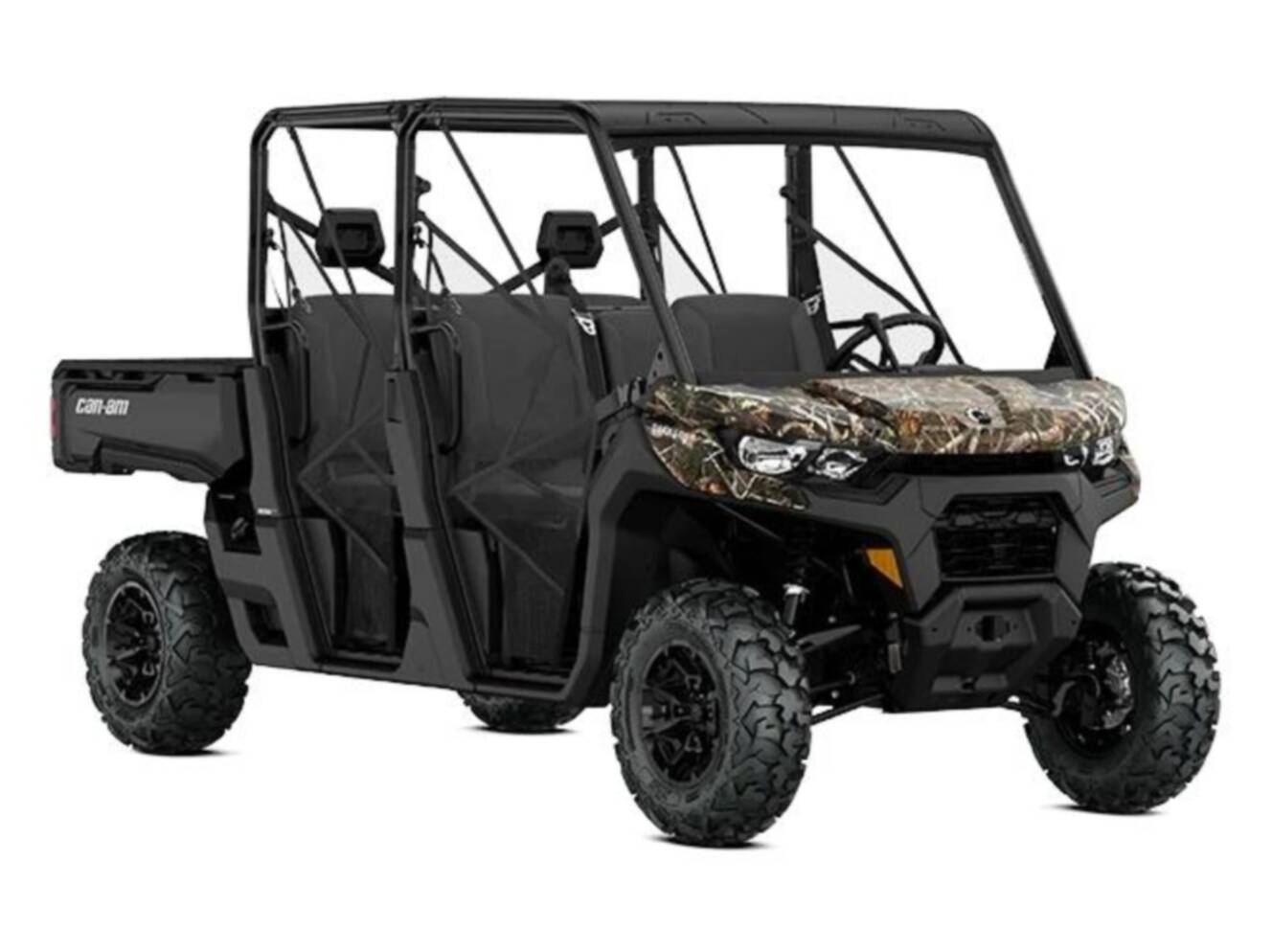 A photo of this 2026 Can-Am Defender MAX DPS HD7 Dark Wildland Camo
