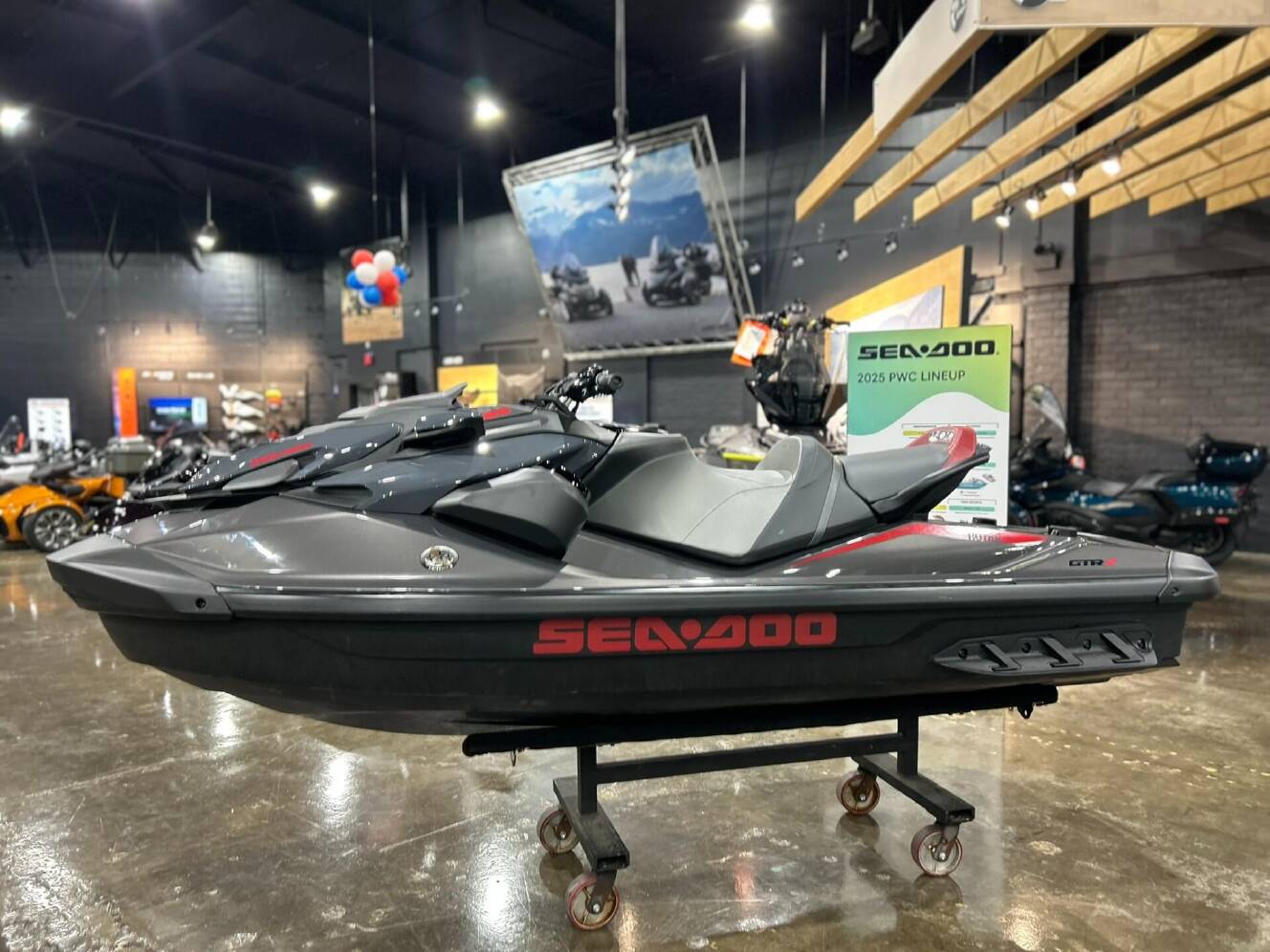 A photo of this 2026 Sea-Doo GTR-X 300 (SOUND SYSTEM)