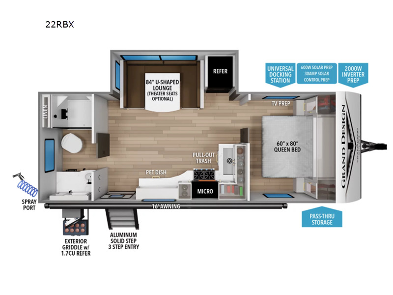 2027 Grand Design Transcend Xplor 22RBX in kearney NE