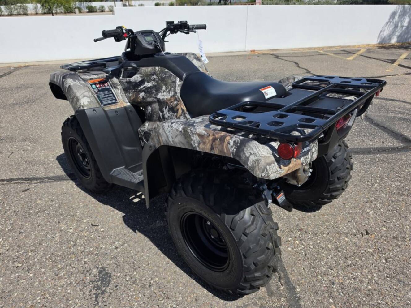 A photo of this 2026 Honda FourTrax Rancher 4X4 Truetimber Atera Camo