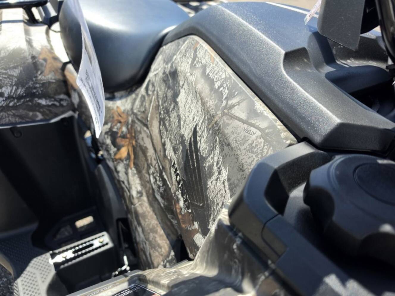 A photo of this 2026 Honda FourTrax Rancher 4X4 Truetimber Atera Camo