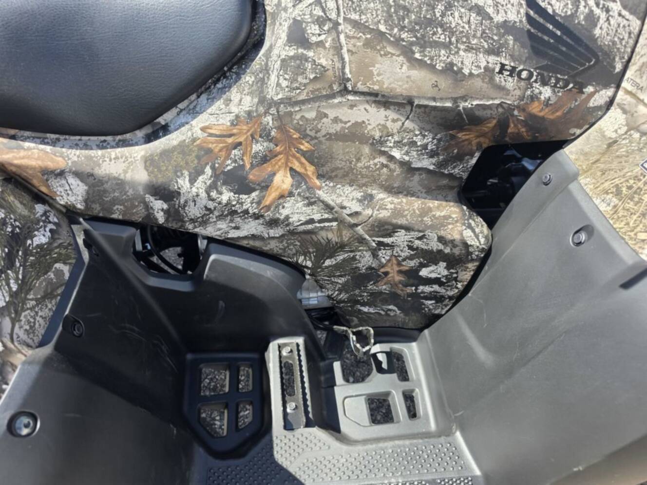 A photo of this 2026 Honda FourTrax Rancher 4X4 Truetimber Atera Camo