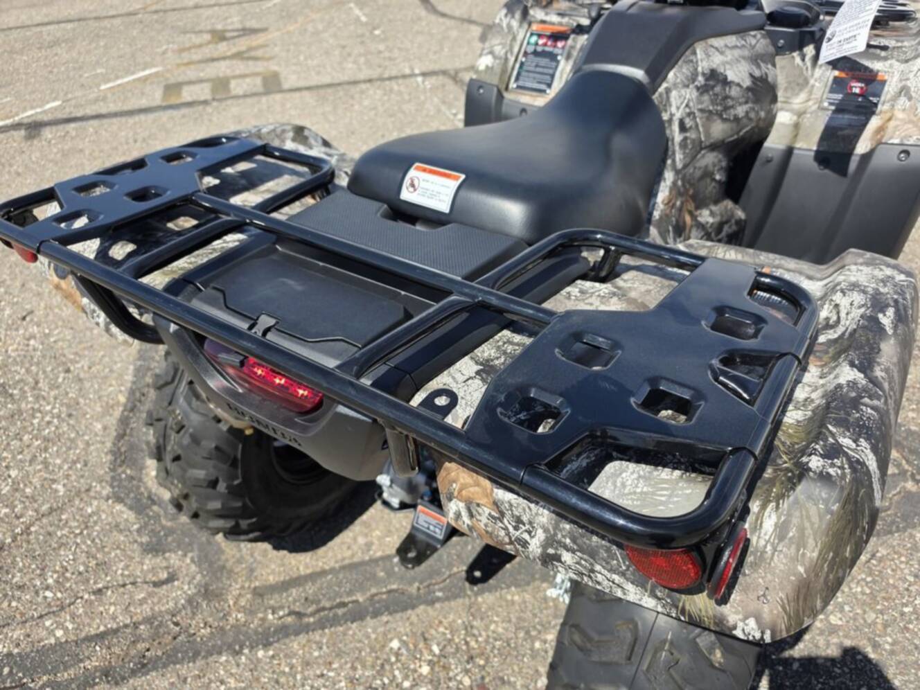 A photo of this 2026 Honda FourTrax Rancher 4X4 Truetimber Atera Camo