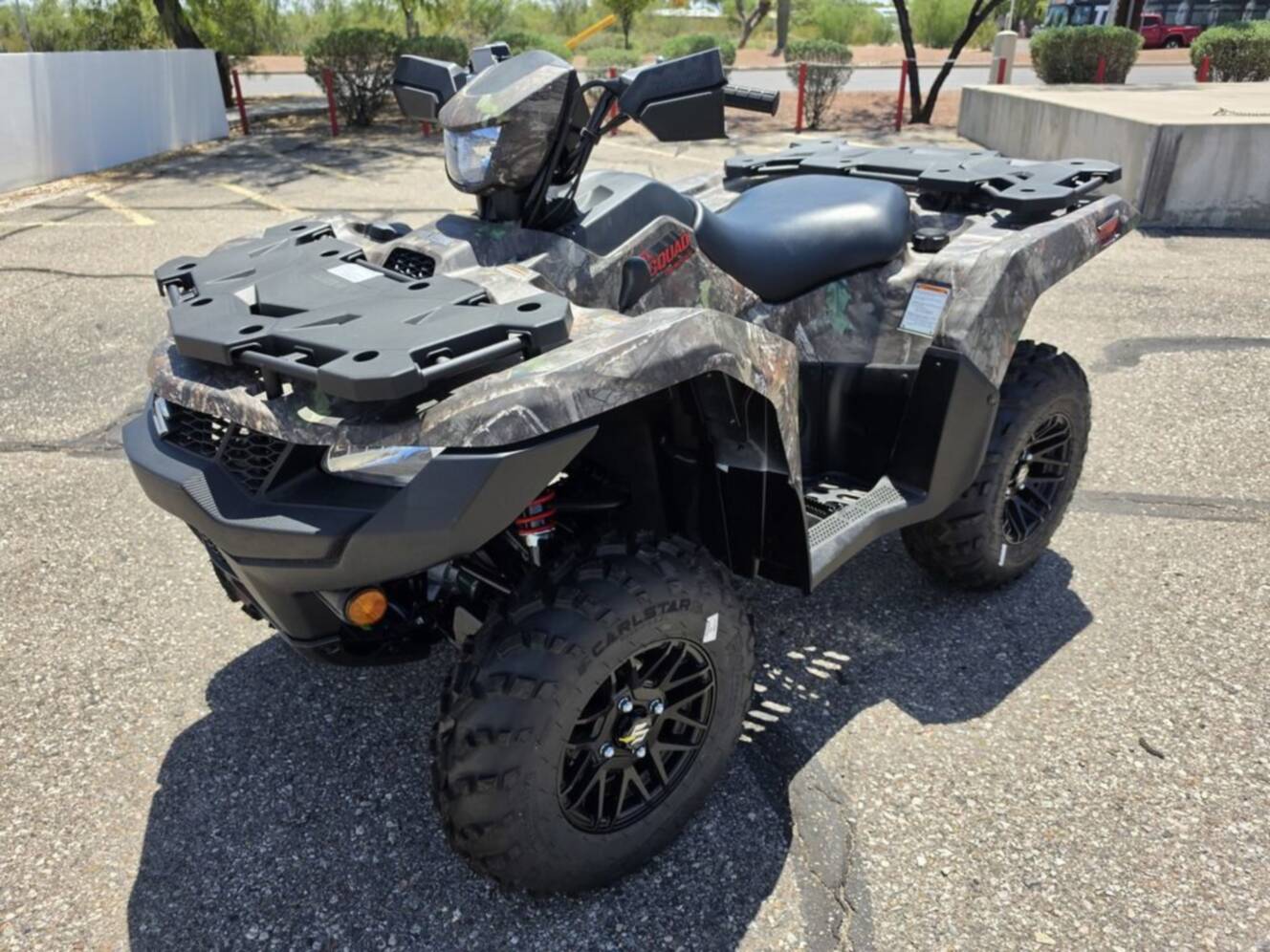 A photo of this 2025 Suzuki KingQuad 500 AXi Power Steering SE Camo