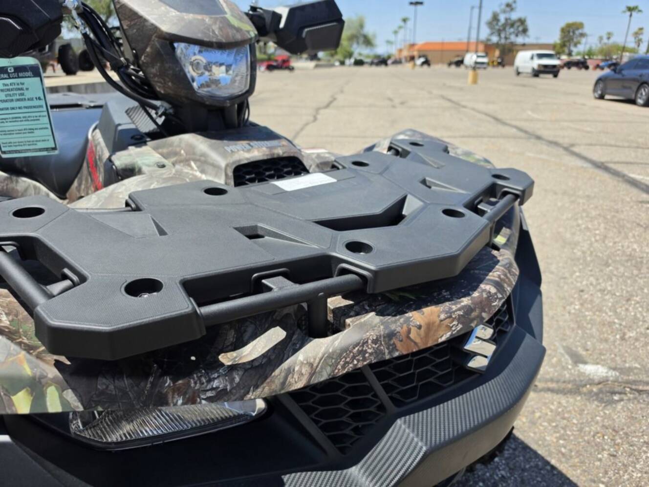 A photo of this 2025 Suzuki KingQuad 500 AXi Power Steering SE Camo