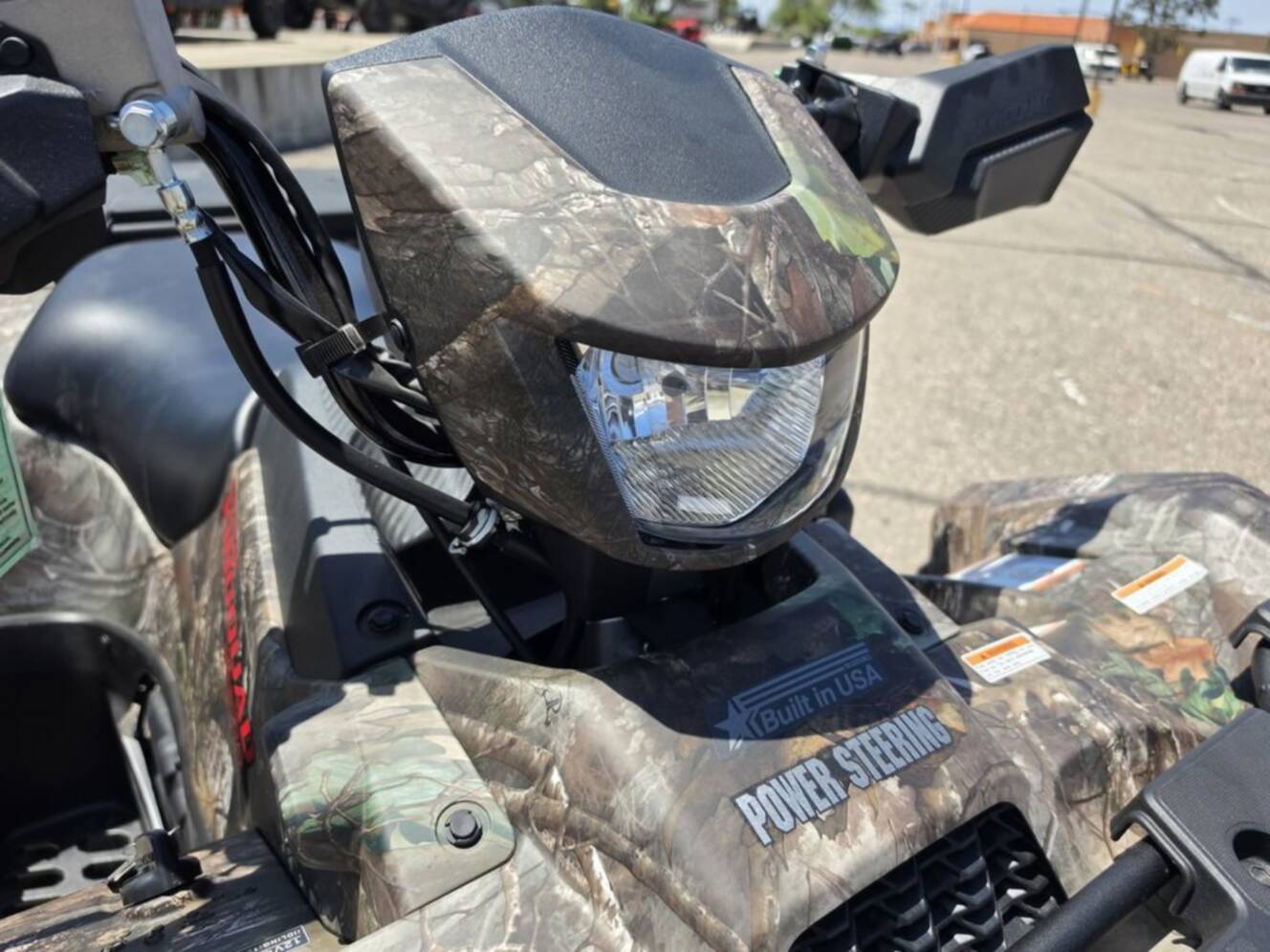 A photo of this 2025 Suzuki KingQuad 500 AXi Power Steering SE Camo