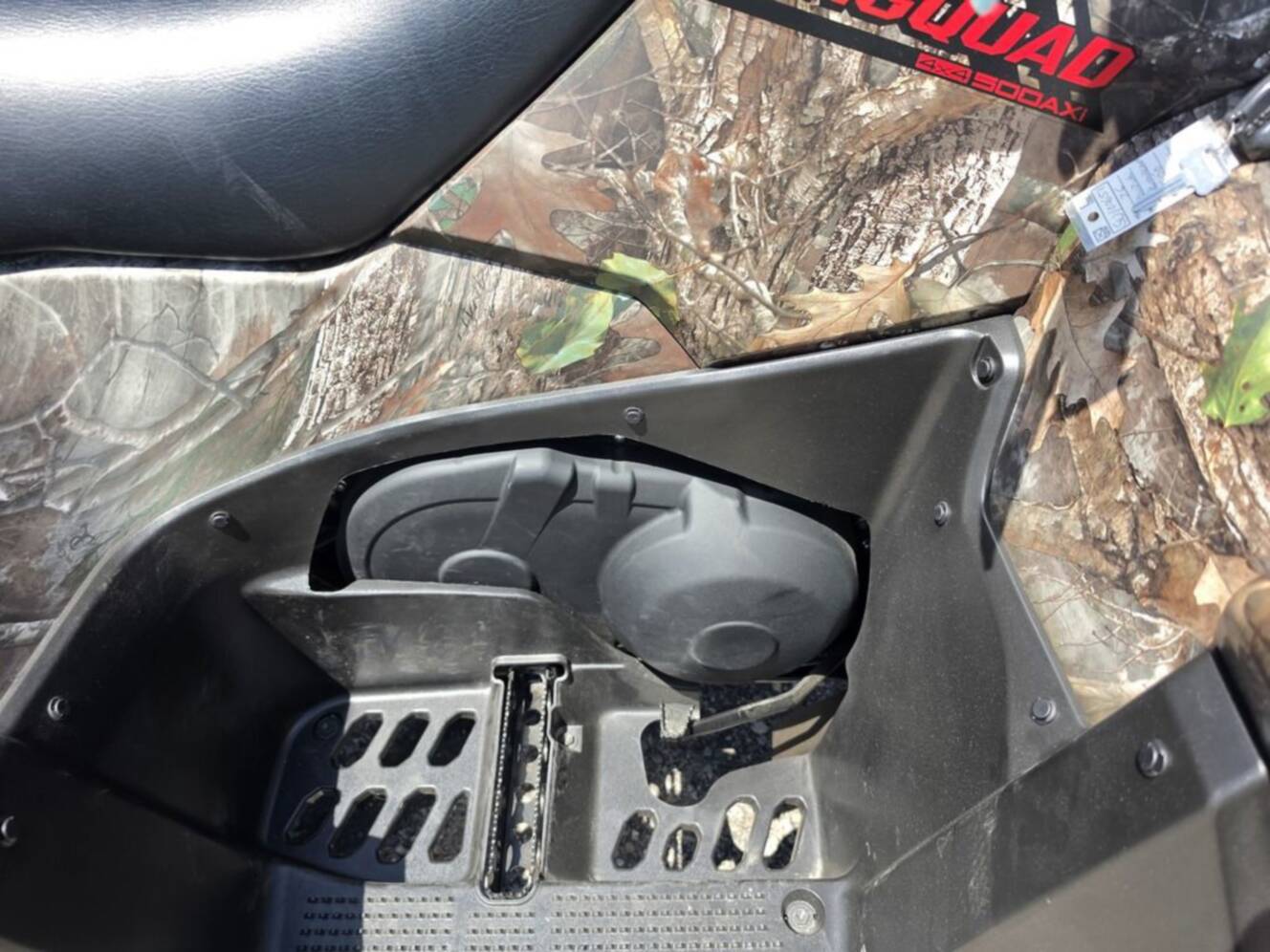 A photo of this 2025 Suzuki KingQuad 500 AXi Power Steering SE Camo