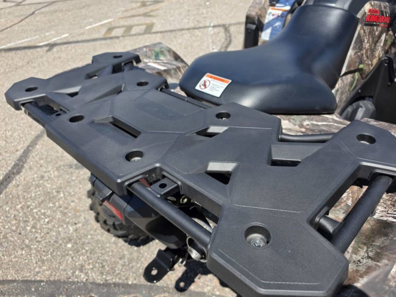 A photo of this 2025 Suzuki KingQuad 500 AXi Power Steering SE Camo