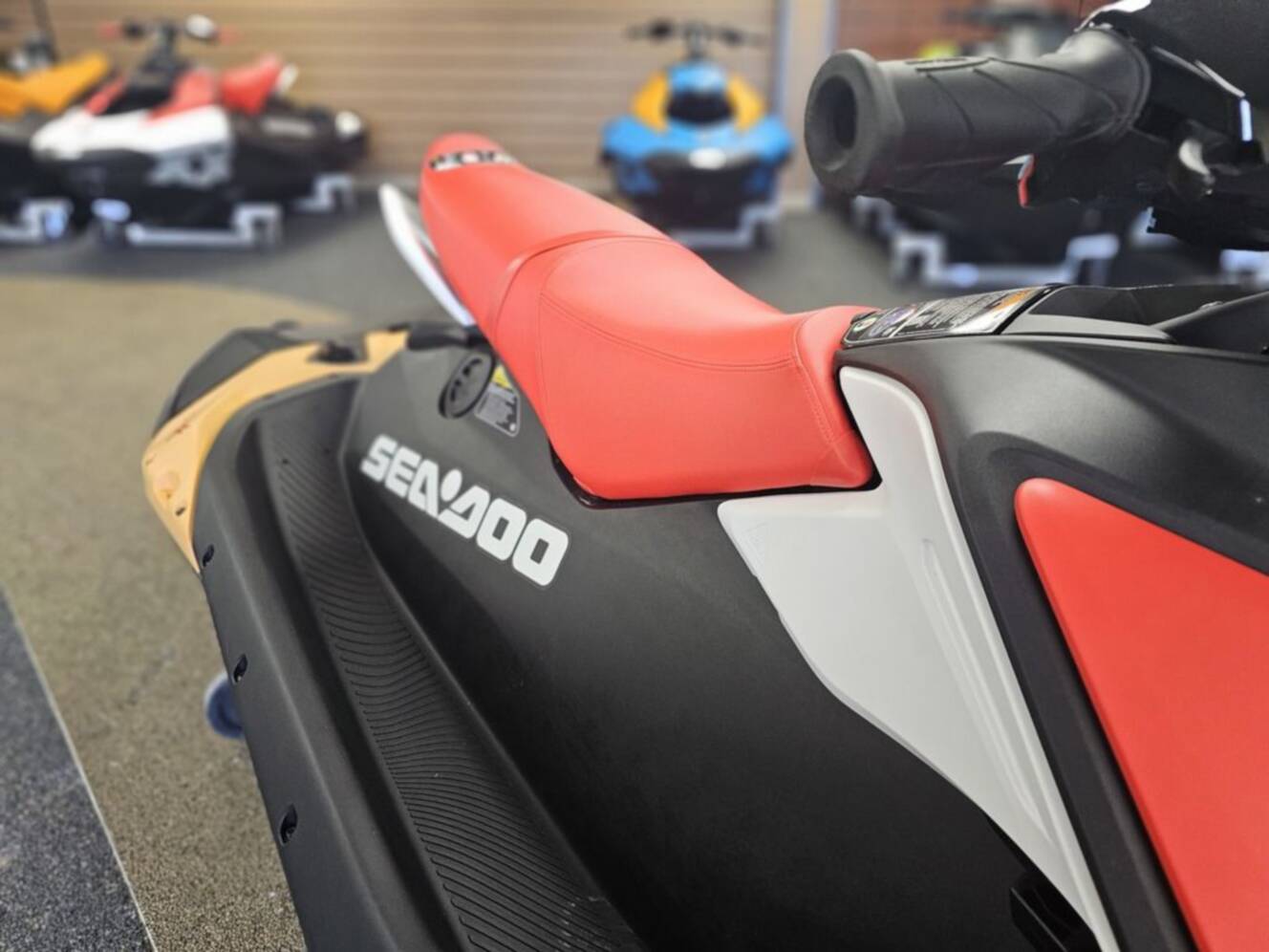 A photo of this 2026 Sea-Doo Spark For 3 Rotax 900 ACE - 90 CONV With IBR