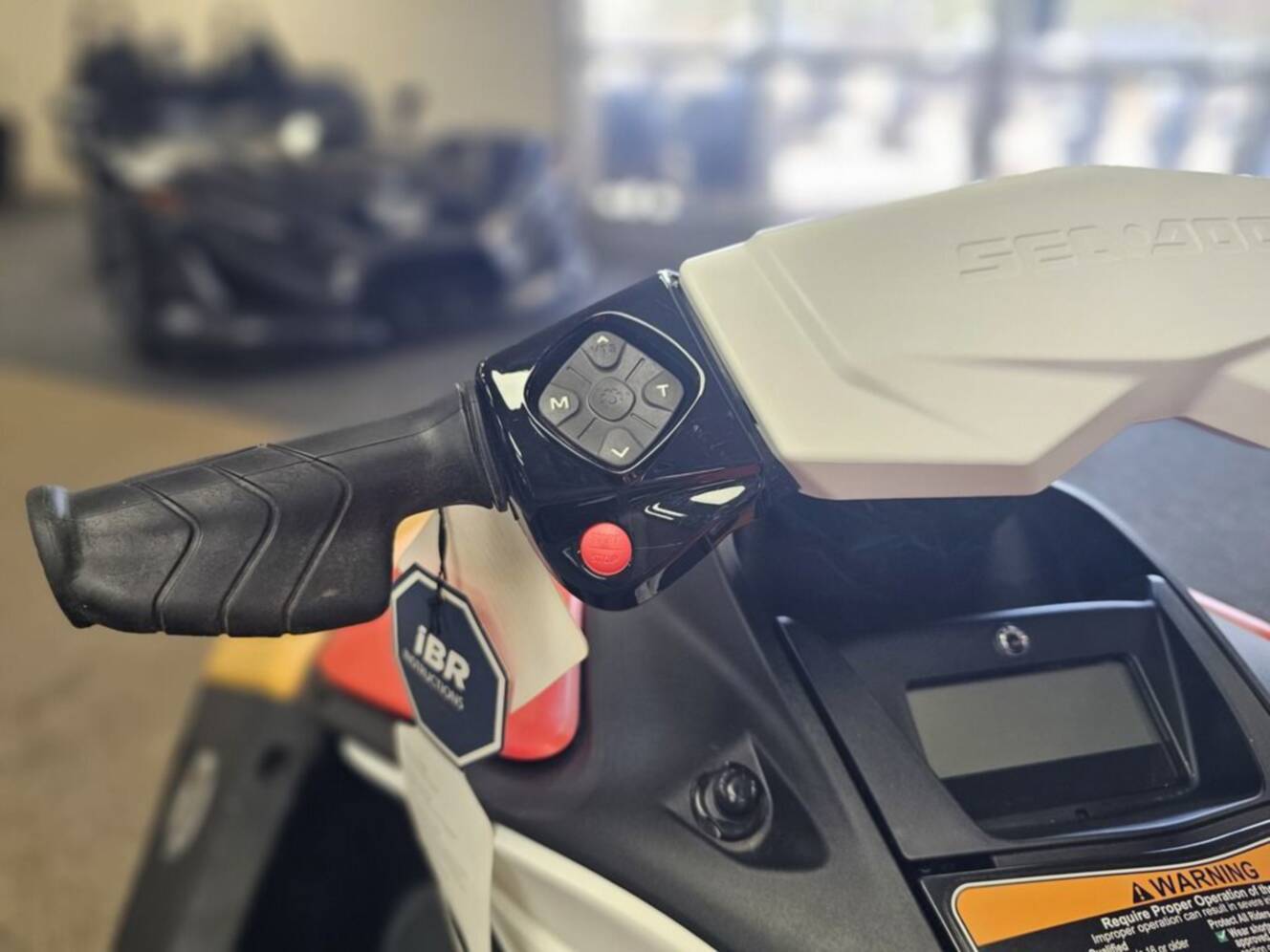 A photo of this 2026 Sea-Doo Spark For 3 Rotax 900 ACE - 90 CONV With IBR