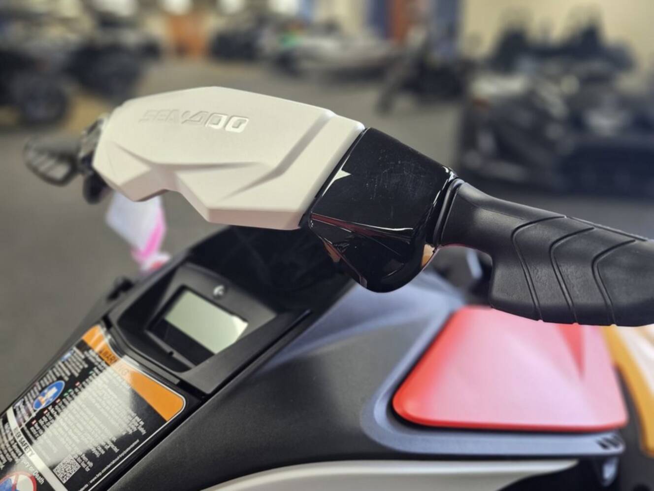 A photo of this 2026 Sea-Doo Spark For 3 Rotax 900 ACE - 90 CONV With IBR