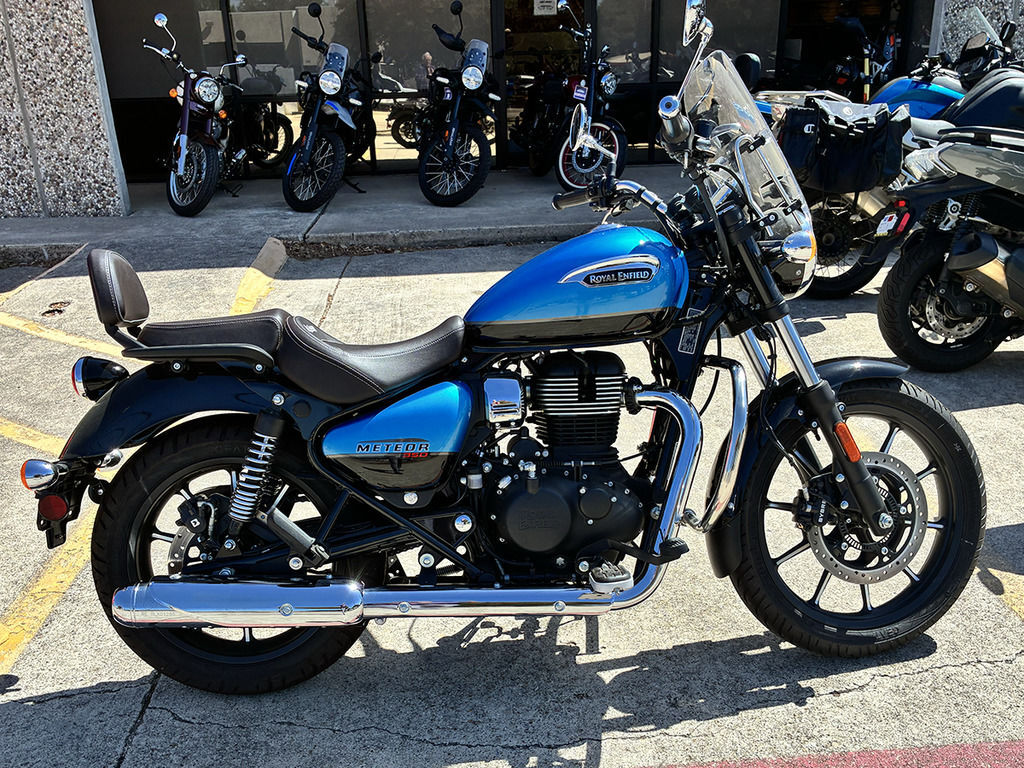 2024 Royal Enfield Meteor 350 Stellar Blue 350 in Plano, TX