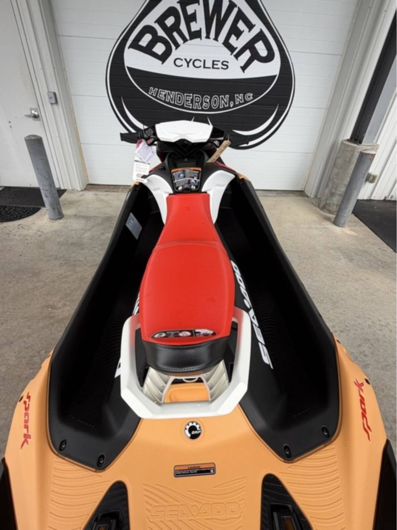A photo of this 2026 Sea-Doo Spark for 3 Rotax® 900 ACE - 90 CONV with IBR an
