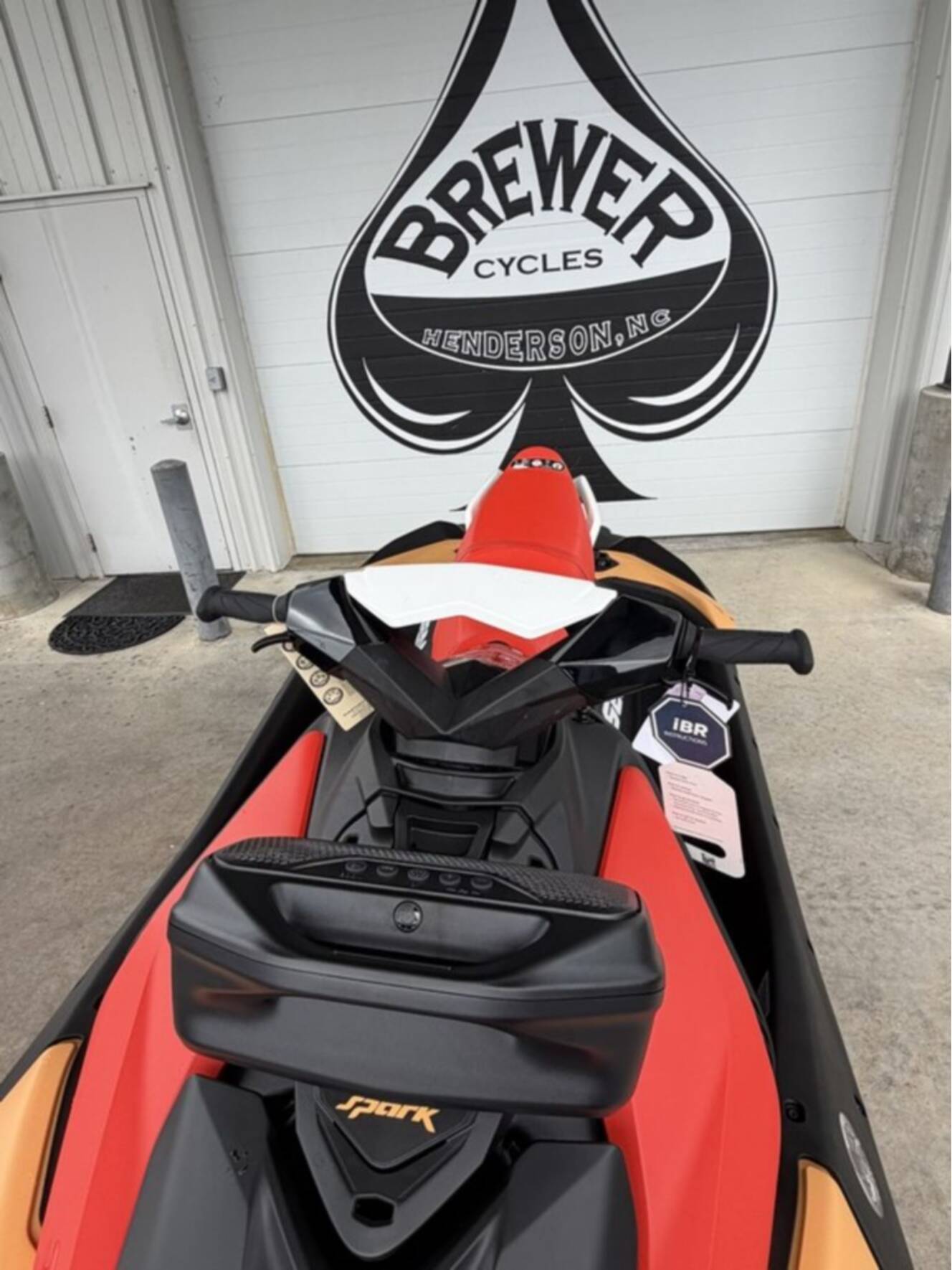 A photo of this 2026 Sea-Doo Spark for 3 Rotax® 900 ACE - 90 CONV with IBR an