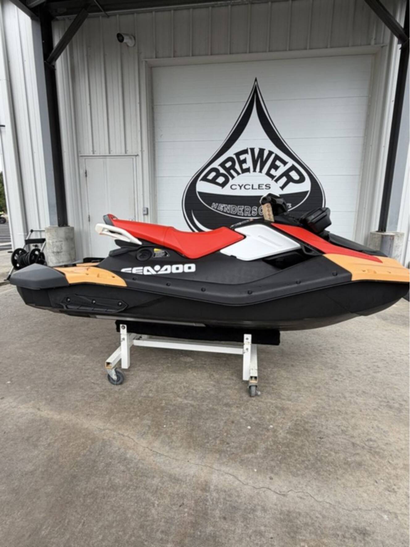 A photo of this 2026 Sea-Doo Spark for 3 Rotax® 900 ACE - 90 CONV with IBR an