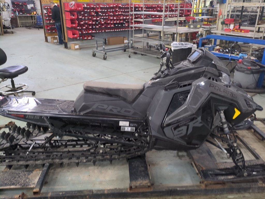 2025 Polaris® 9R PRO RMK 155 Storm Gray / Indy Red in ann arbor MI