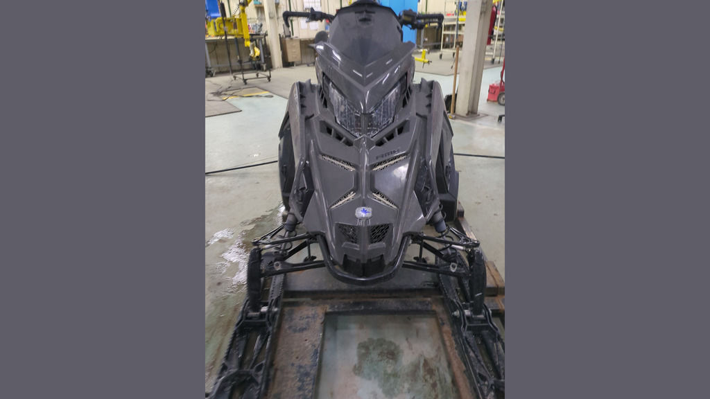 2025 Polaris® 9R PRO RMK 155 Storm Gray / Indy Red in ann arbor MI