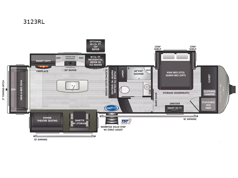 2023 Keystone Rv Montana 3123RL in springdale AR