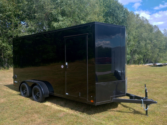 2027 ITI CARGO 7x16 7K Enclosed Cargo w/Barn Doors, Blackout Package in Manchester, ME