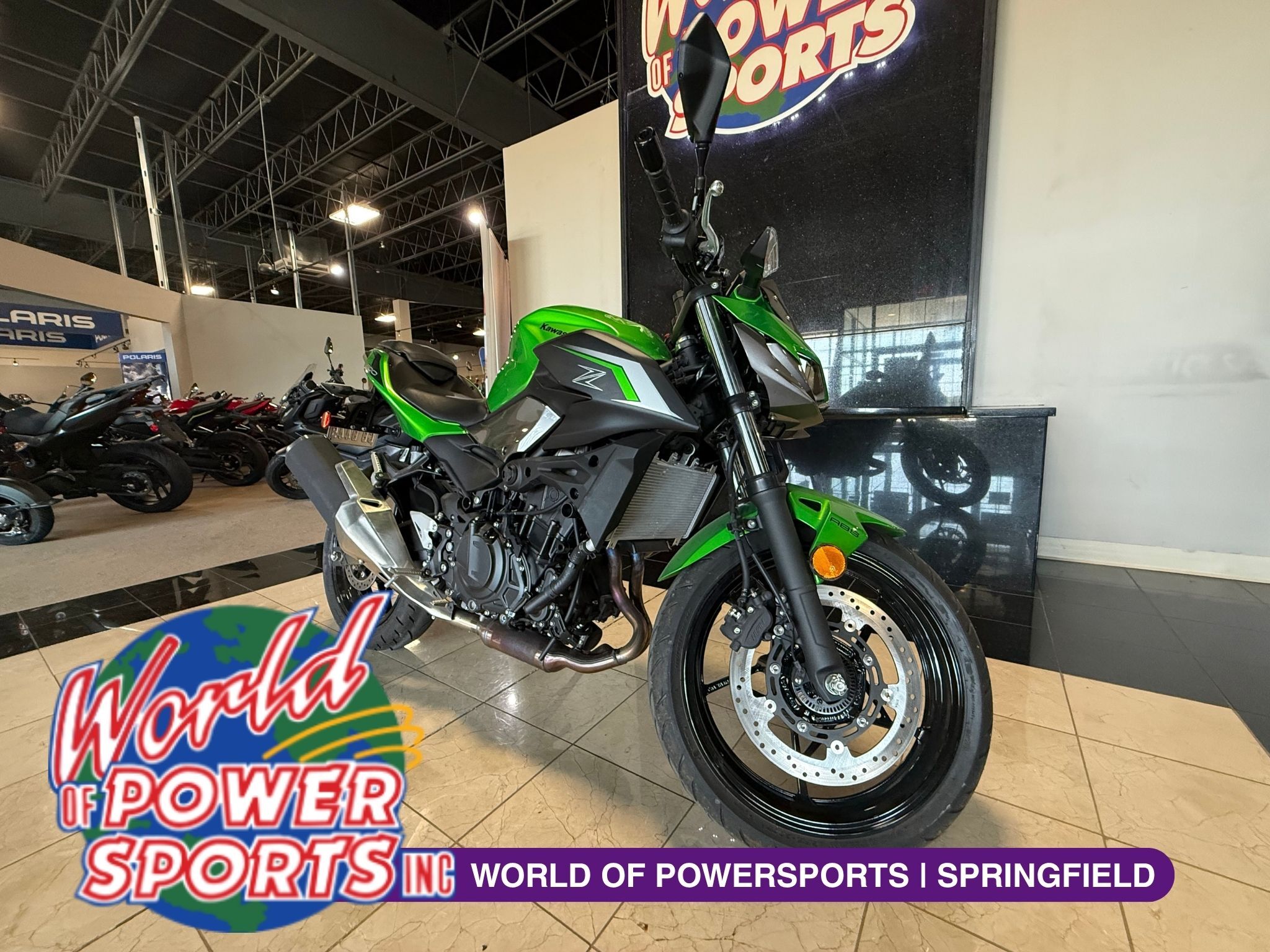 2024 Kawasaki Z500 ABS ABS in Springfield, IL