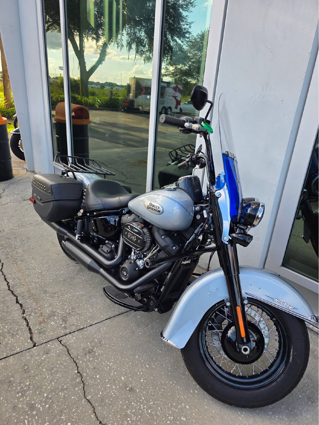 A photo of this 2024 Harley-Davidson Heritage Classic 114
