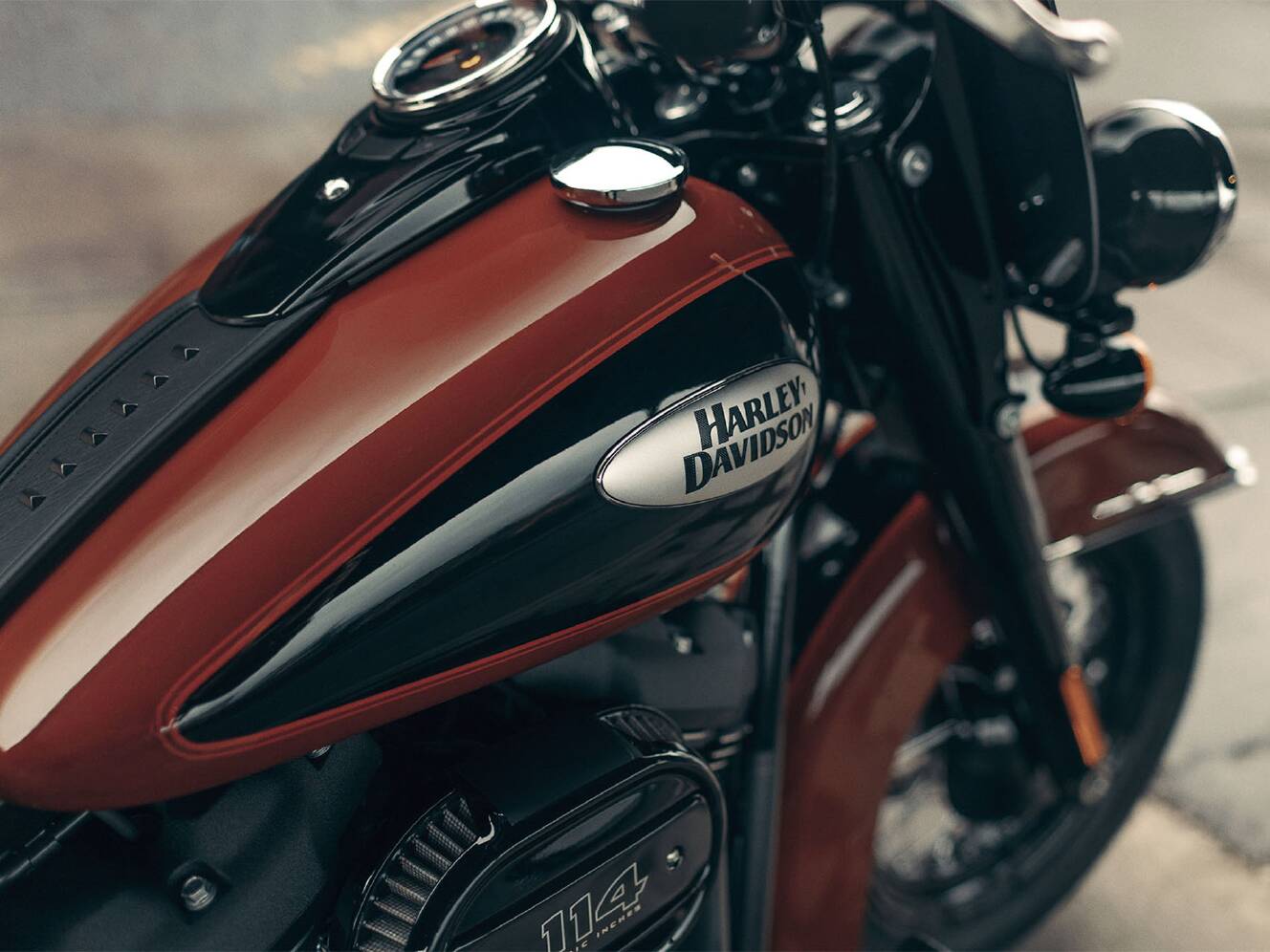 A photo of this 2024 Harley-Davidson Heritage Classic 114