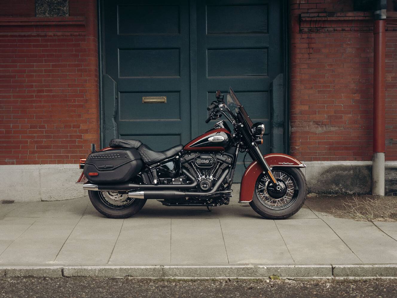 A photo of this 2024 Harley-Davidson Heritage Classic 114