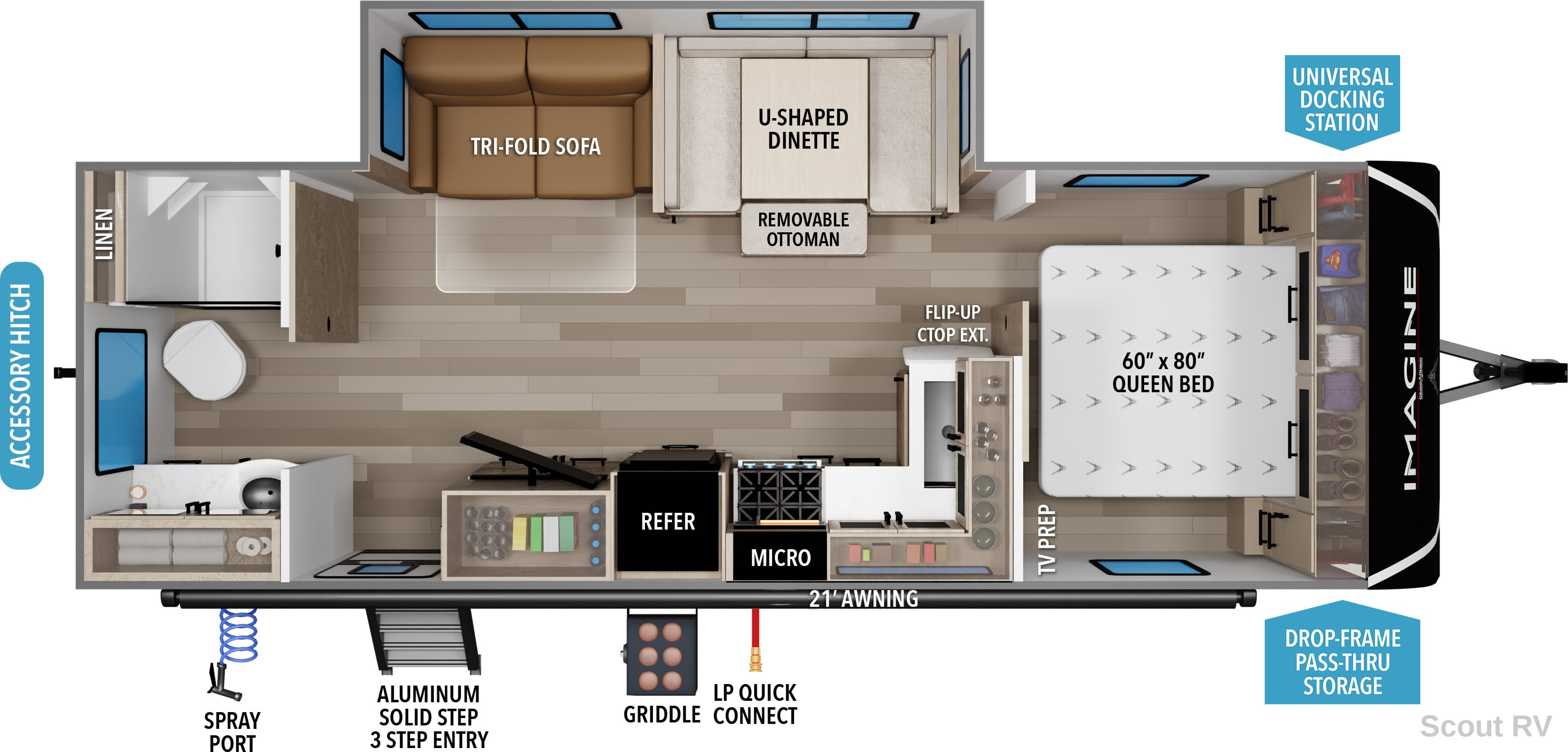 2027 Grand Design Imagine 2600RB in abilene TX