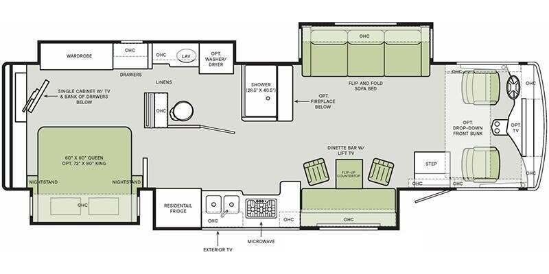 New 2027 Tiffin Motor Homes Allegro Open Road 34PA For Sale in Spring ...