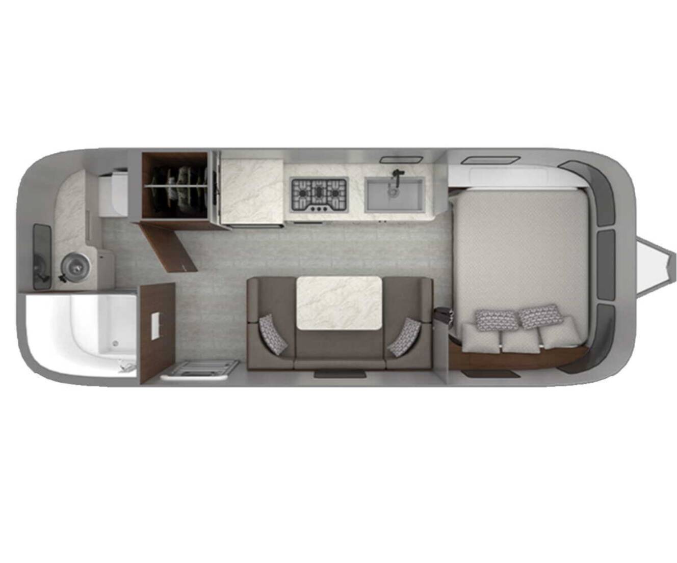 A photo of this 2027 Airstream Caravel 22FB
