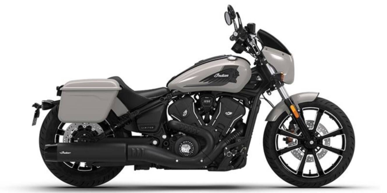 A photo of this 2026 Indian SPORT SCOUT RT, ONYX BLACK SMOKE, 49ST