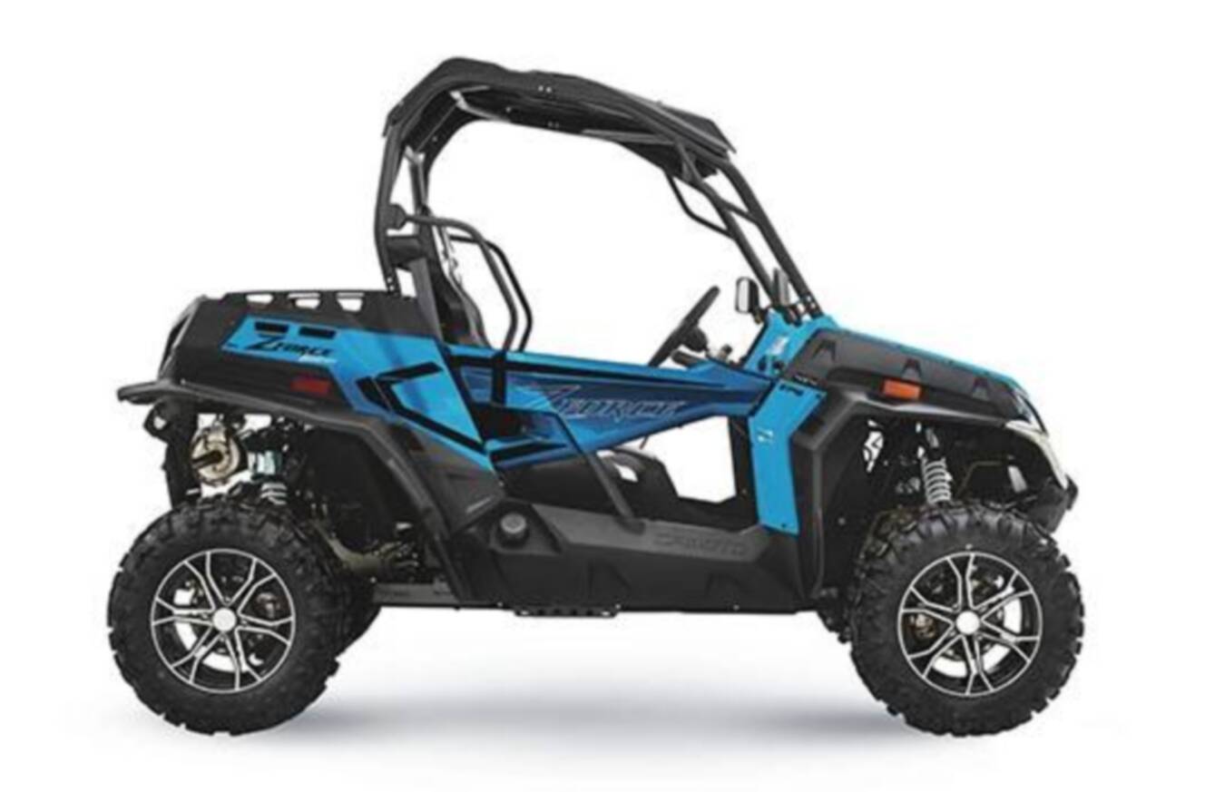 A photo of this 2021 CFMOTO ZFORCE 800 EX CF800