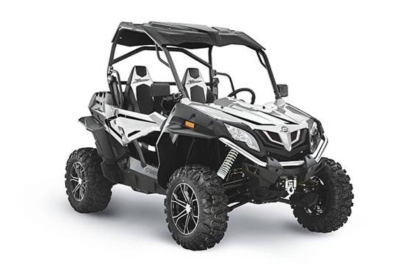 A photo of this 2021 CFMOTO ZFORCE 800 EX CF800
