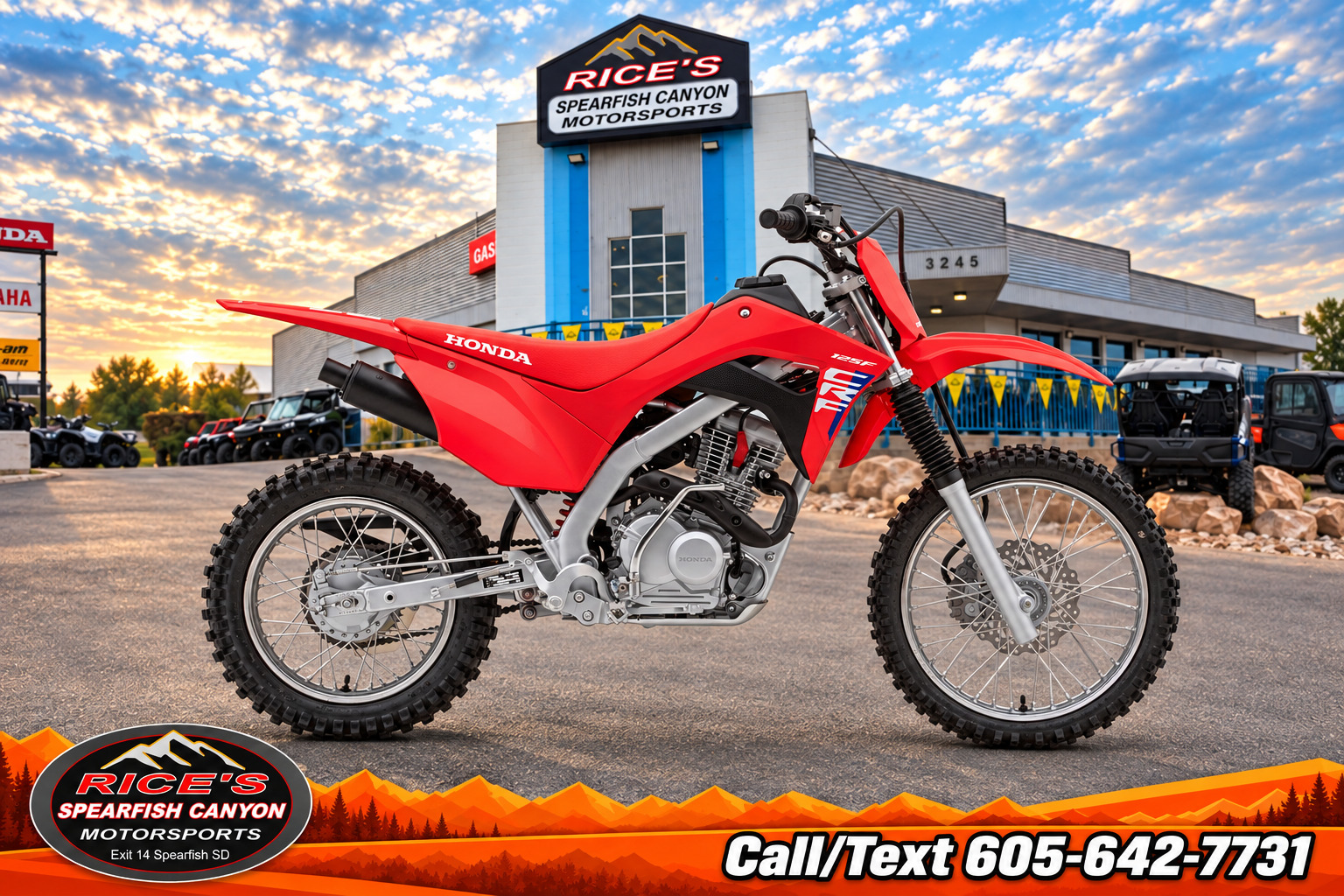 2027 Honda CRF125F 125F in Rapid City, SD