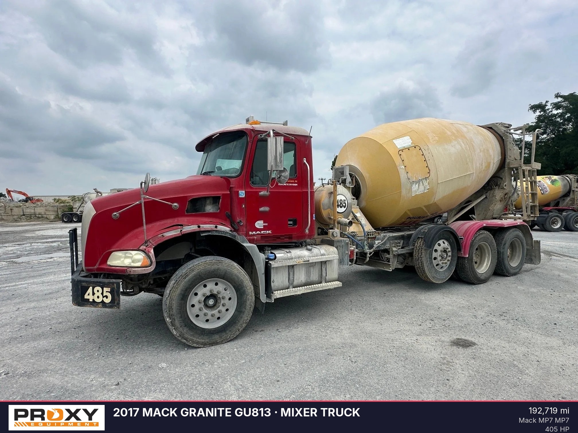 2017 MACK GRANITE GU813 in Wilmington, DE