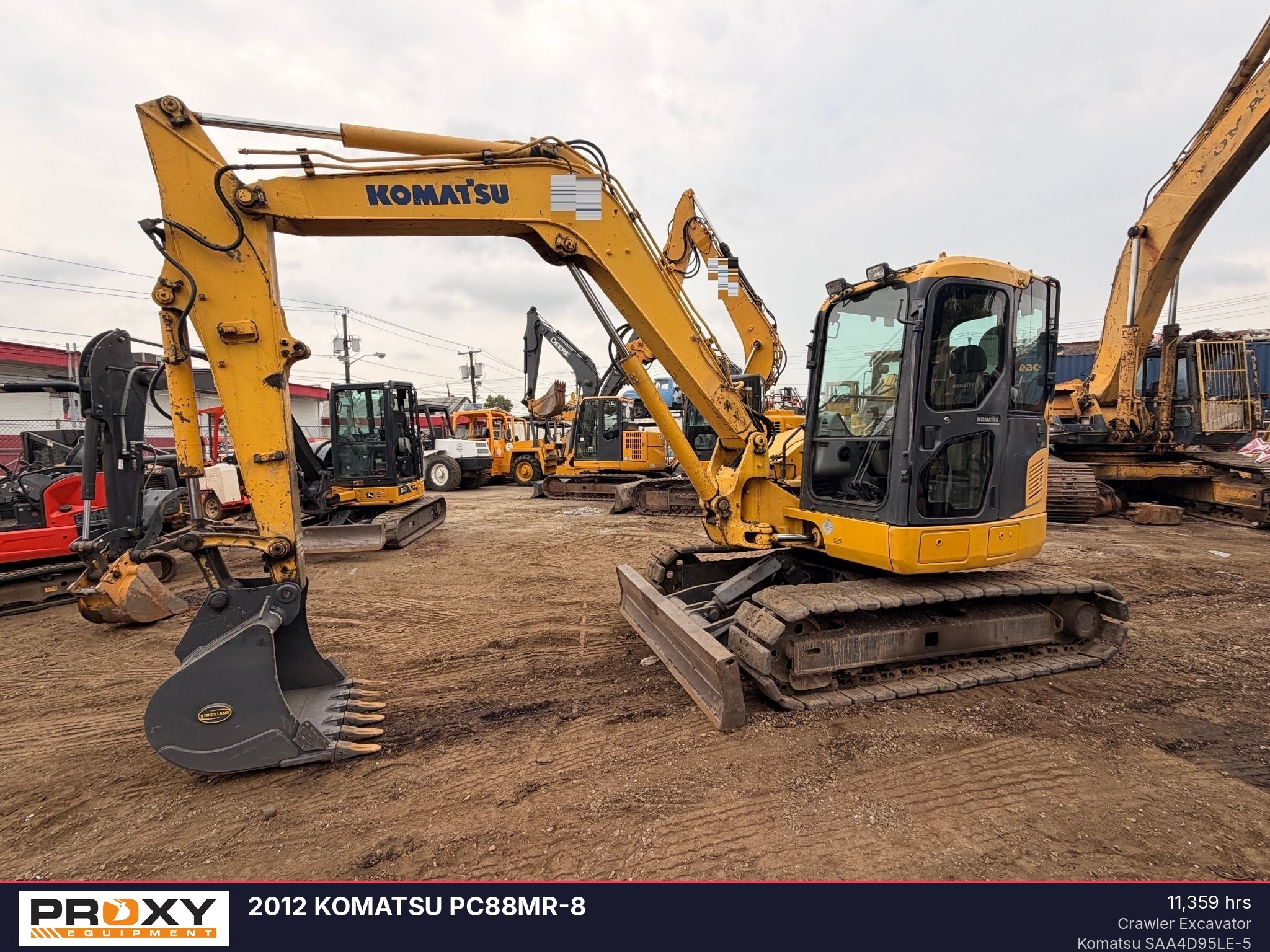 2012 KOMATSU PC88MR-8 in Newark, NJ